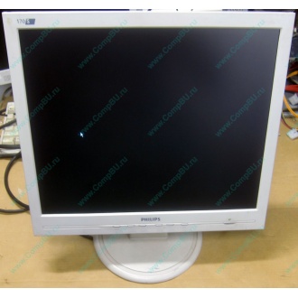 Монитор 17" TFT Philips 170S с битым пикселем в Кашире, белый (Кашира)