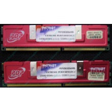 Память 512Mb (2x256Mb) DDR-1 533MHz Patriot PEP2563200+XBL (Кашира)