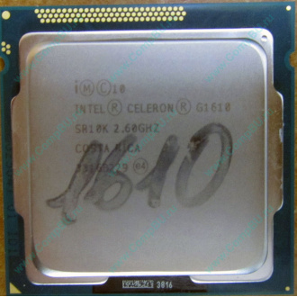Процессор Intel Celeron G1610 (2x2.6GHz /L3 2048kb) SR10K s.1155 (Кашира)