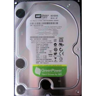 Б/У жёсткий диск 1Tb Western Digital WD10EVVS Green (WD AV-GP 1000 GB) 5400 rpm SATA (Кашира)