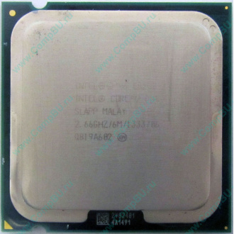Процессор Б/У Intel Core 2 Duo E8200 (2x2.67GHz /6Mb /1333MHz) SLAPP socket 775 (Кашира)