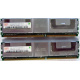 Серверная память 1024Mb (1Gb) DDR2 ECC FB Hynix PC2-5300F (Кашира)