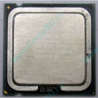 Процессор Intel Celeron D 352 (3.2GHz /512kb /533MHz) SL9KM s.775 (Кашира)