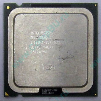 Процессор Intel Celeron D 345J (3.06GHz /256kb /533MHz) SL7TQ s.775 (Кашира)
