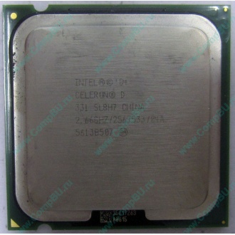 Процессор Intel Celeron D 331 (2.66GHz /256kb /533MHz) SL8H7 s.775 (Кашира)